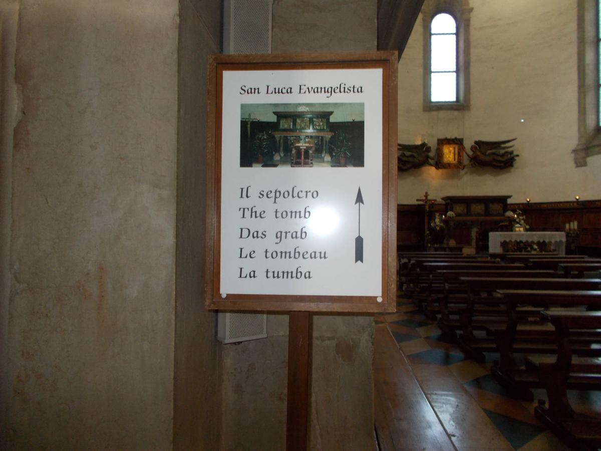 Immagine dall’articolo “La Tomba di San Luca Evangelista a Padova”