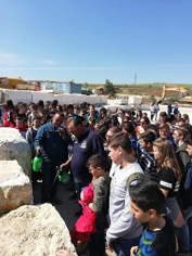 Immagini risalenti ad una “visita scolastica” del 2019 presso le cave della ‘Gargano Marmi’ Srl Foto di repertorio da facebook ‘ sei di poggio imperiale se’