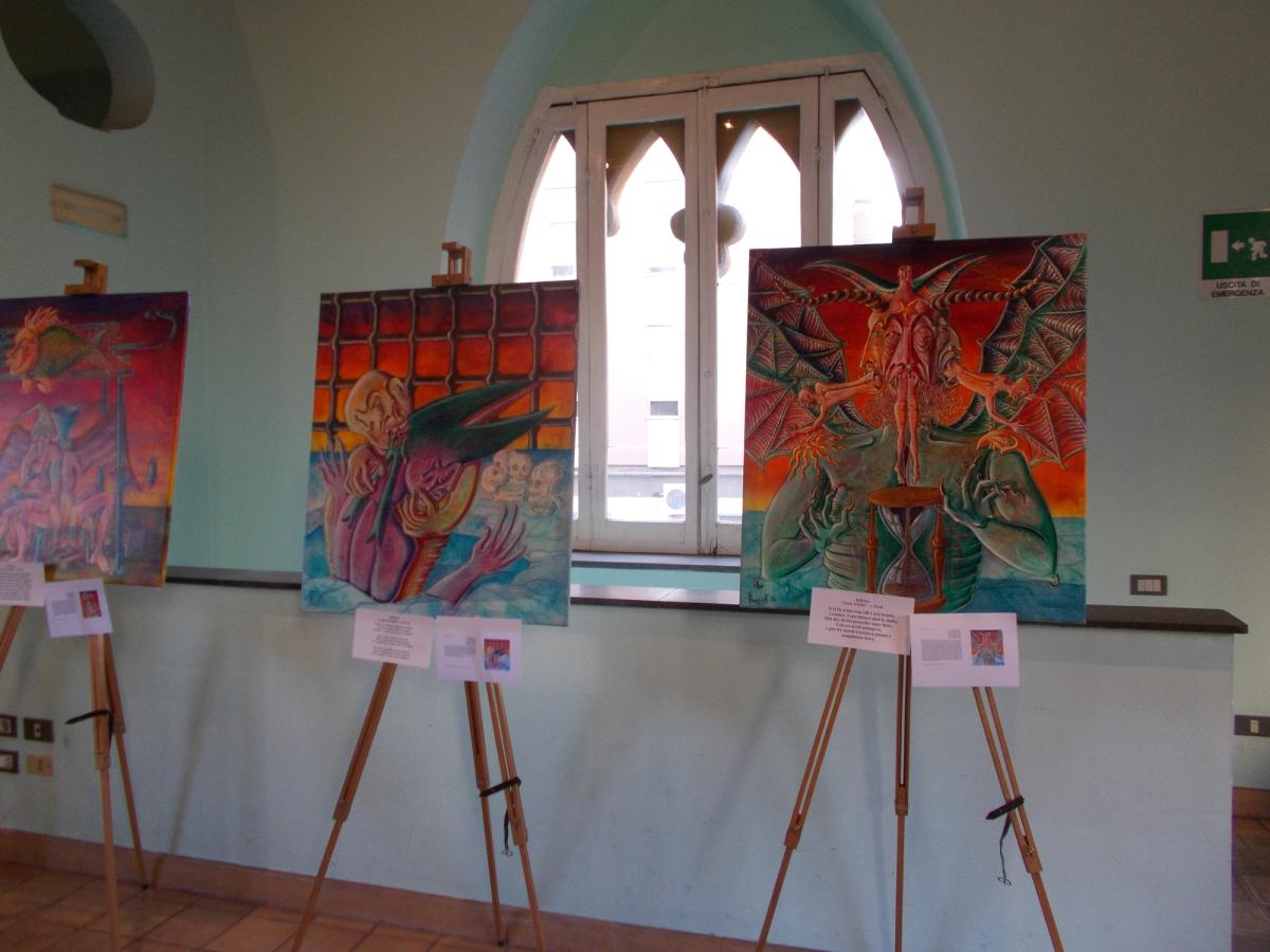 Salerno, 26 luglio 2019Mostra pittura Giuseppe Bosich