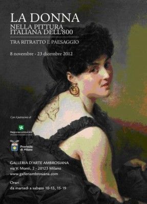 Immagine da “A Milano, la donna nella pittura italiana dell’800”
