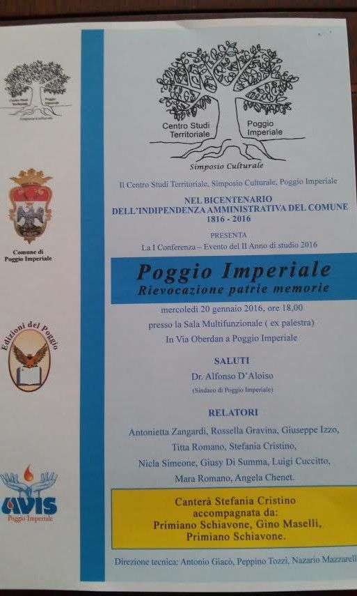 Immagine da “Poggio Imperiale, rievocazione patrie memorie”