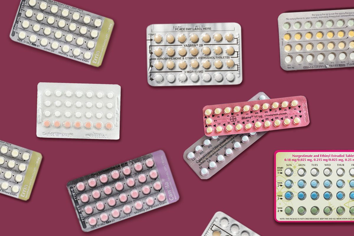 birth control pill packs