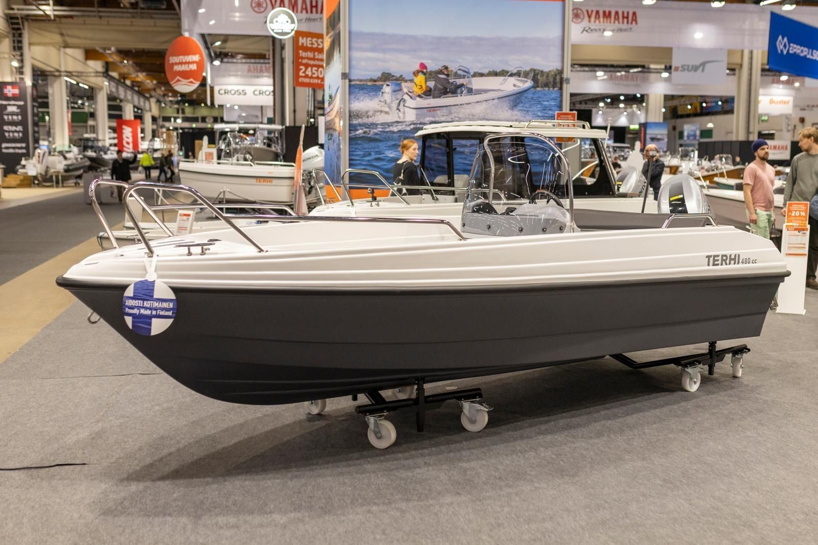 Terhi 480 CC - fińska łódź Terhi z ABS