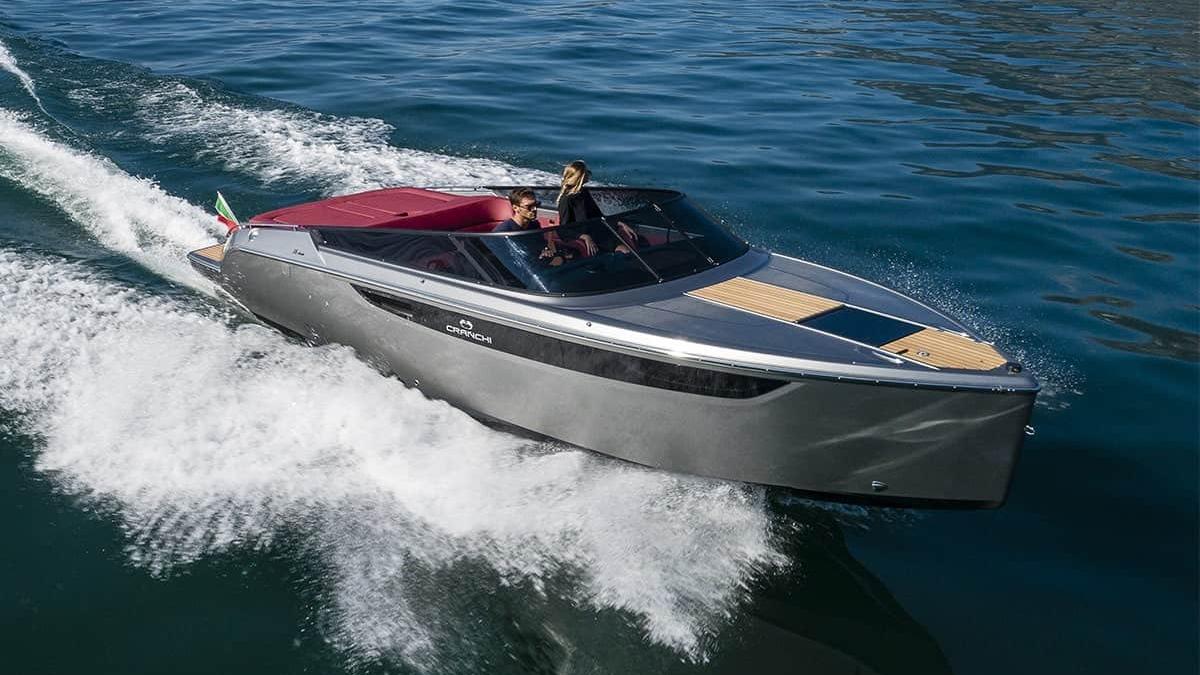 CRANCHI E26 CLASSIC - z lotu ptaka