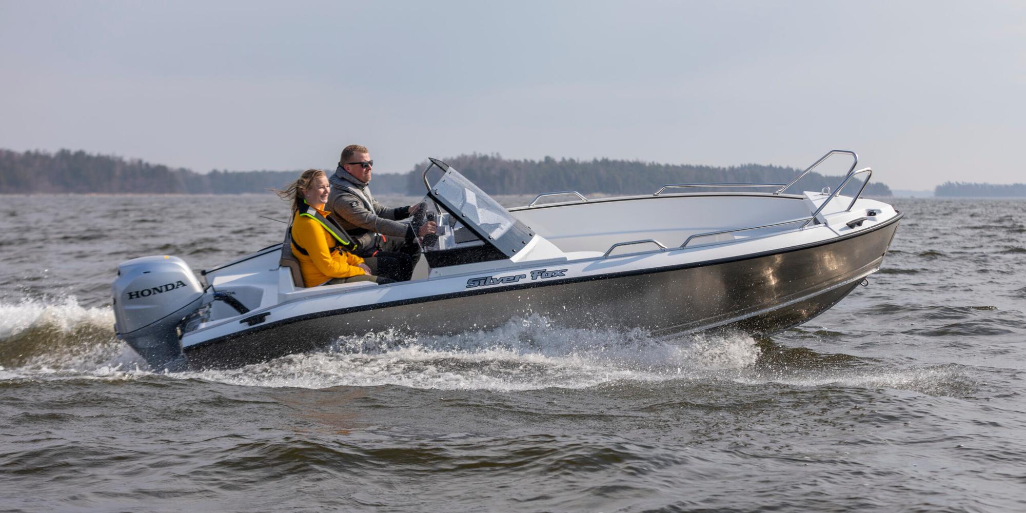 Silver Fox Avant - aluminiowa łódź motorowa Silver