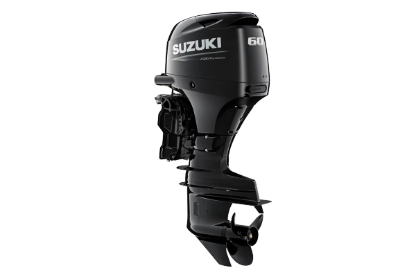 Silnik zaburtowy Suzuki DF60A - widok z boku