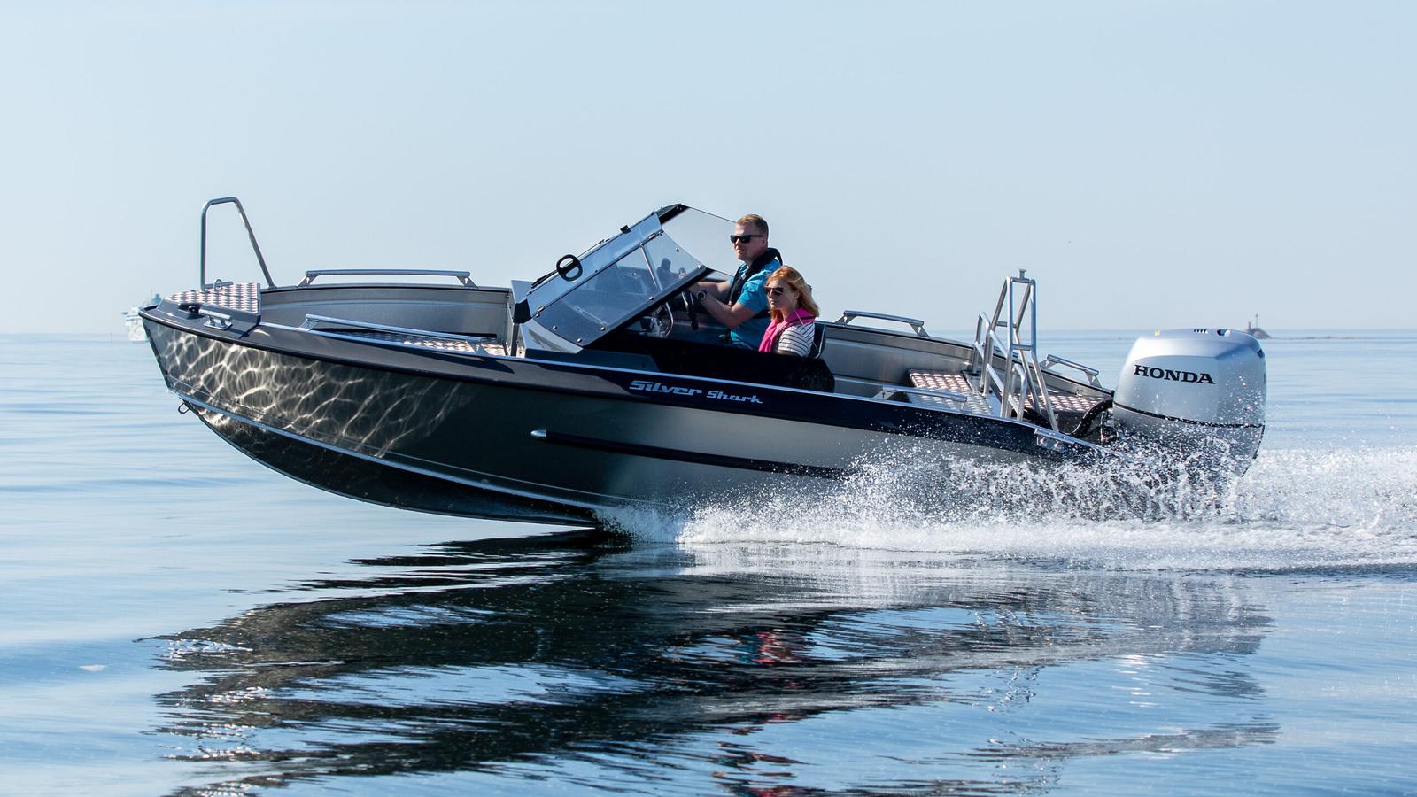 Silver Shark BRX - aluminiowa łódź motorowa Silver