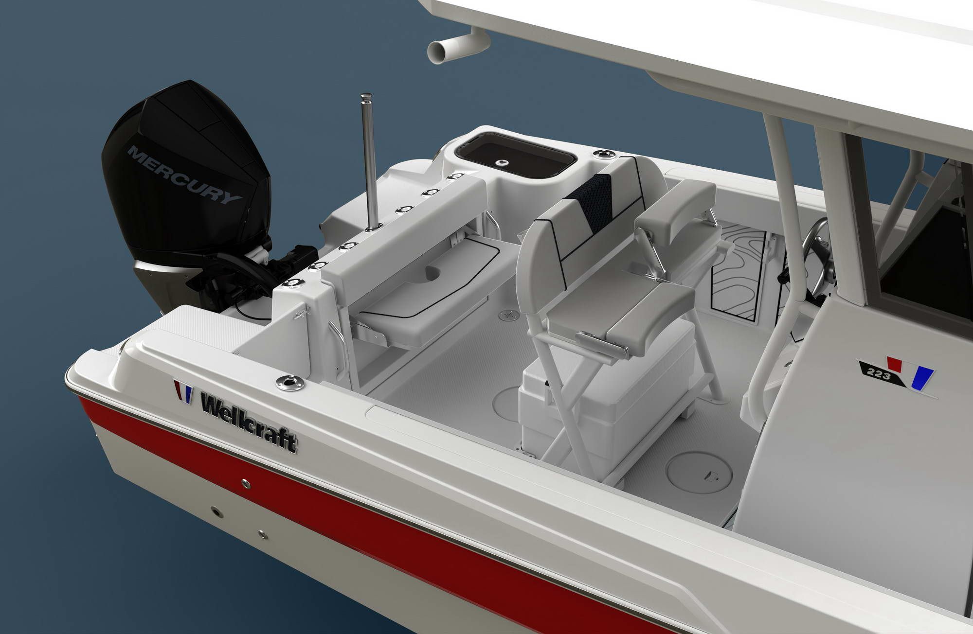 Wellcraft Fisherman 223 - detal 2