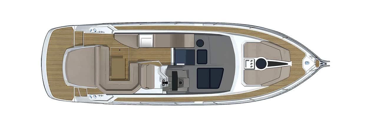 CRANCHI M44 HT - Deck