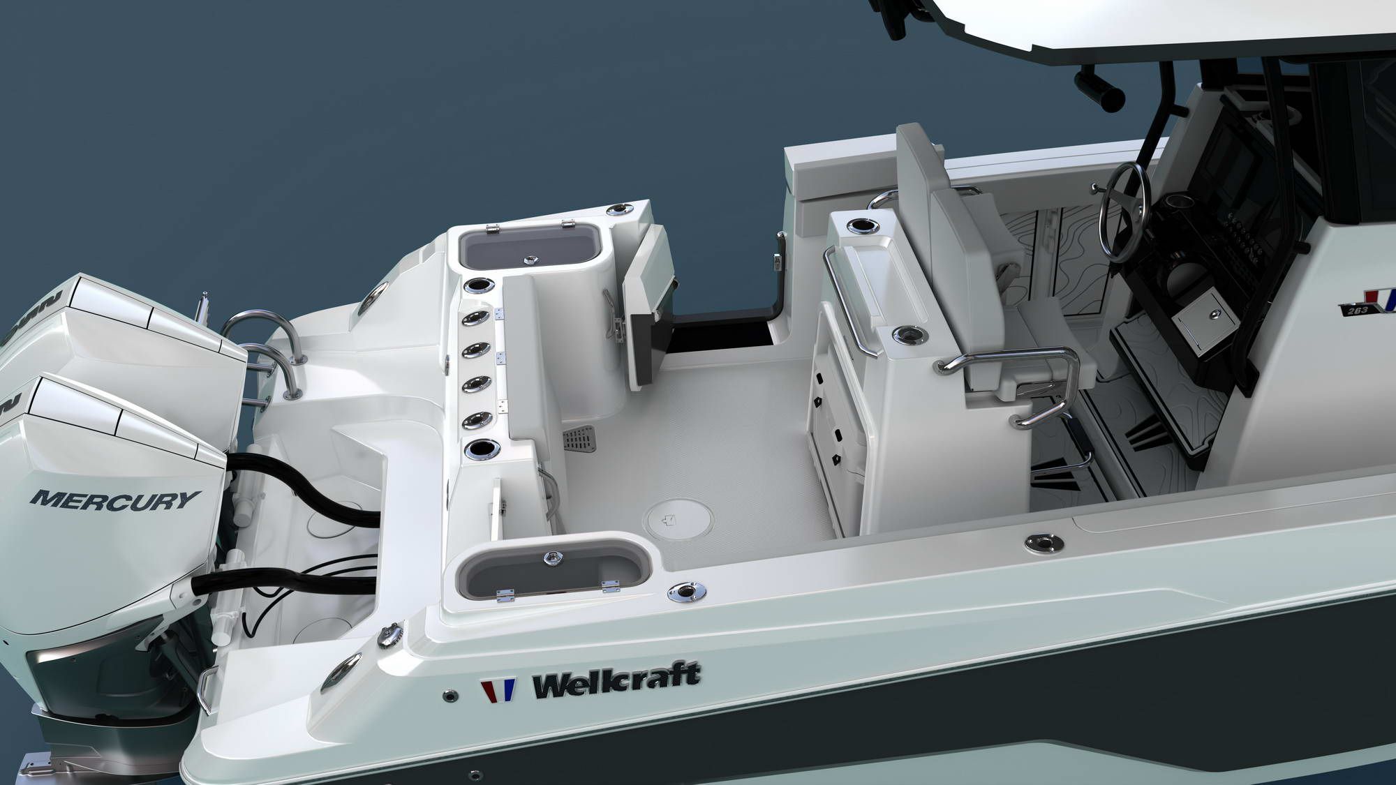 Wellcraft Fisherman 263 - detal 2