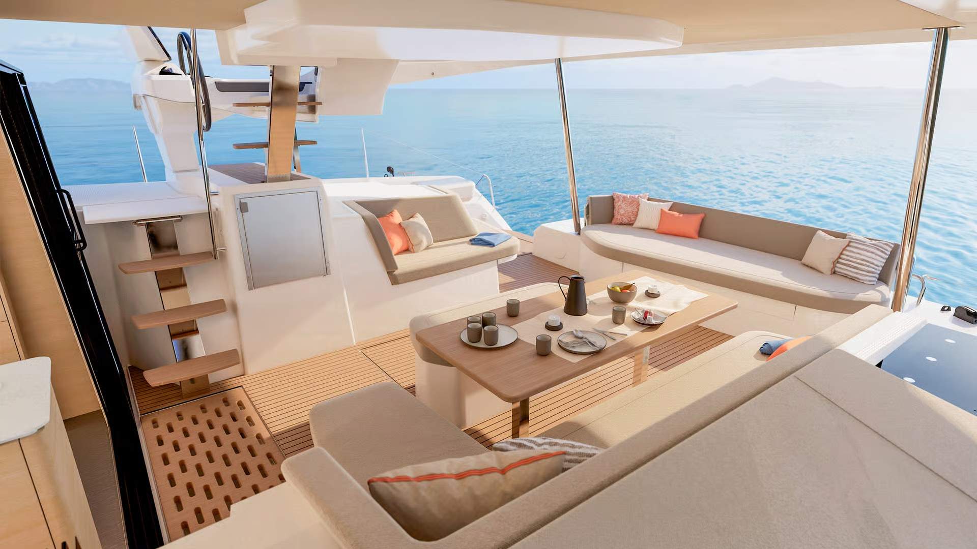 Fountaine Pajot FP48 - wnętrze