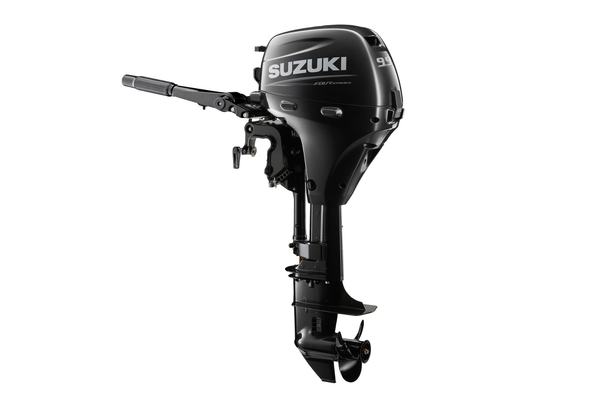 Silnik zaburtowy Suzuki DF9.9B - widok z boku