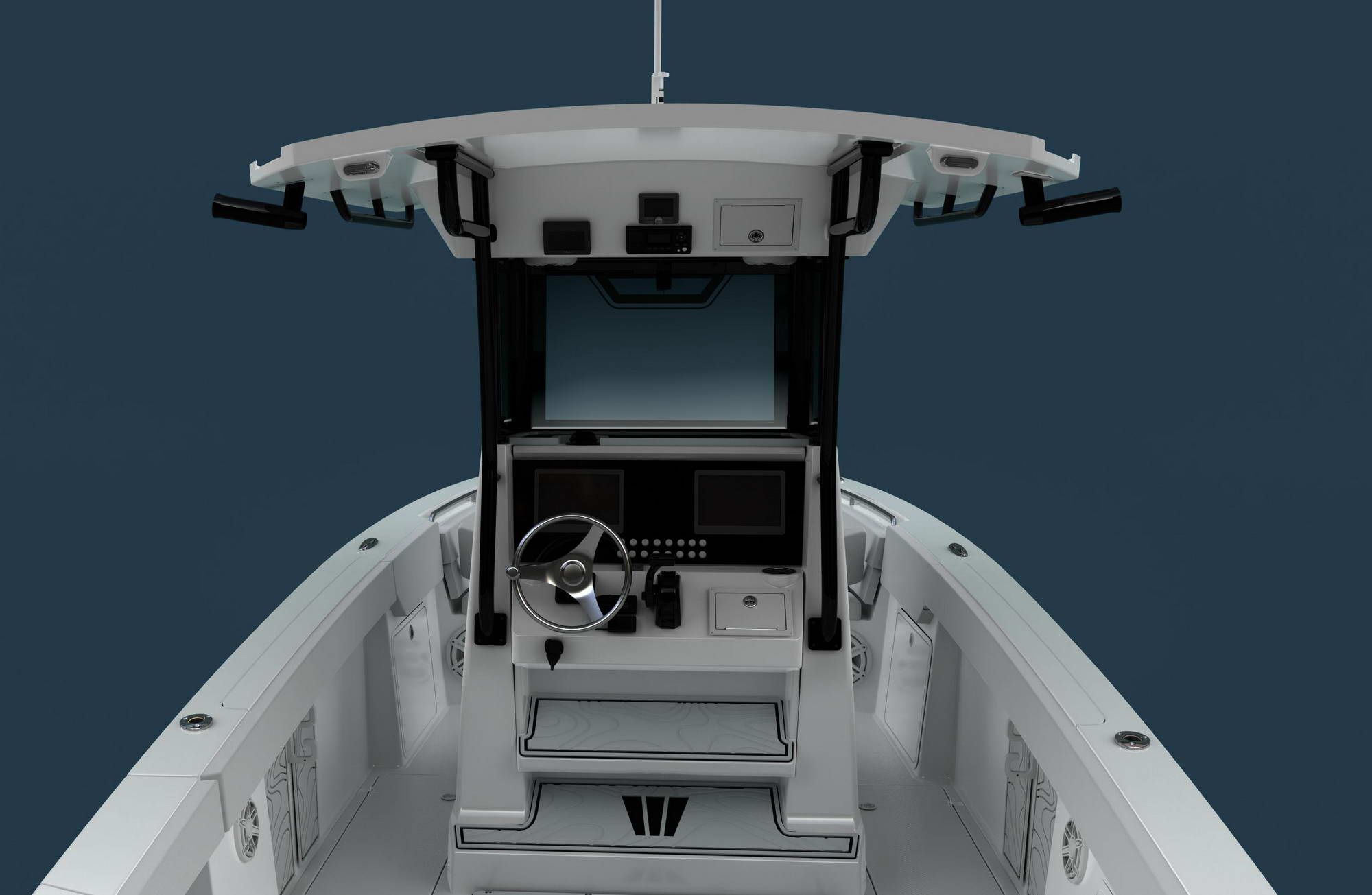 Wellcraft Fisherman 263 - kokpit