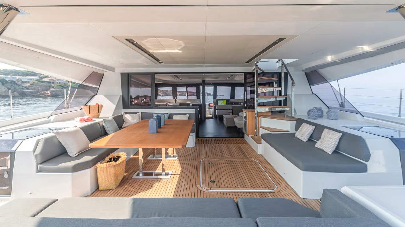Fountaine Pajot Samana 59 - wnętrze