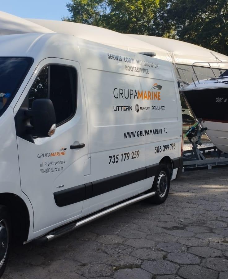 Serwis łodzi i silników - warsztat Grupa Marine