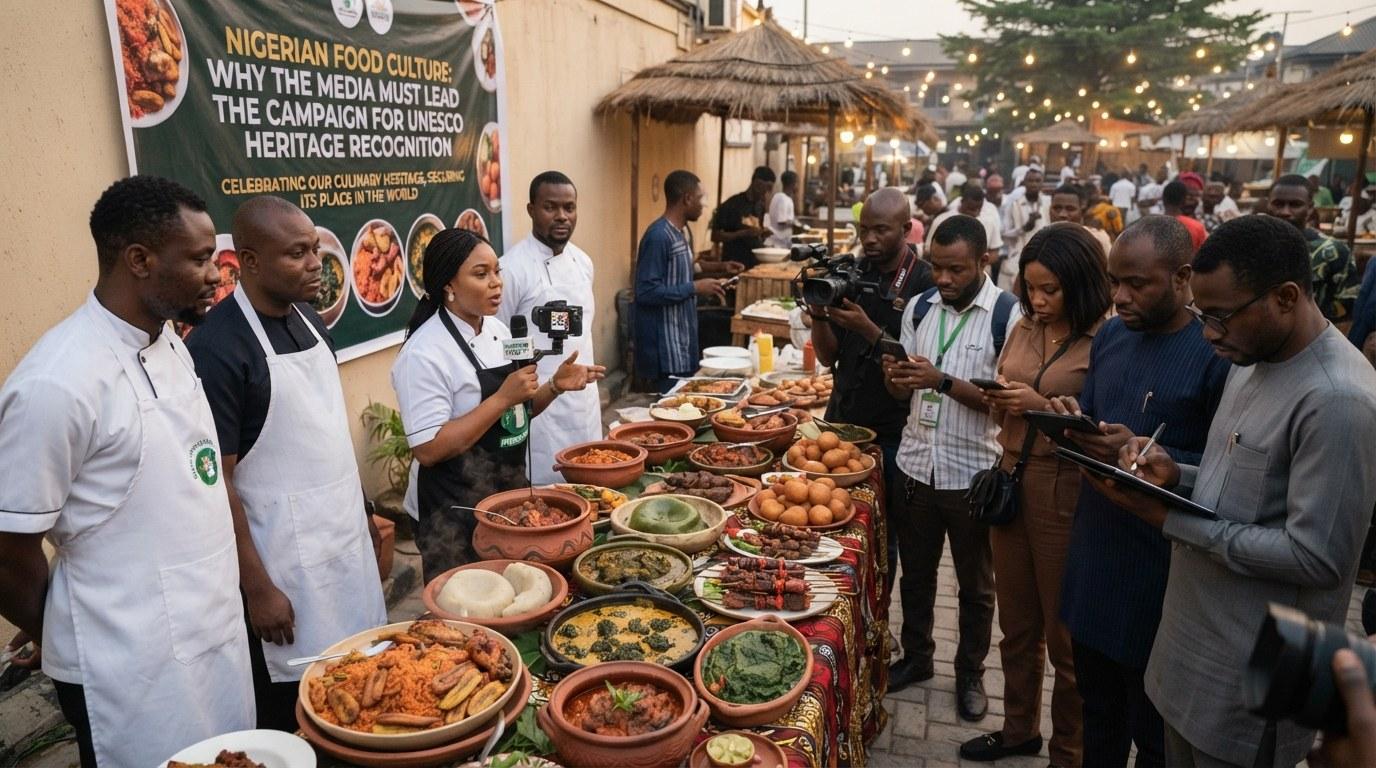 Reflecting  Nigerian food culture