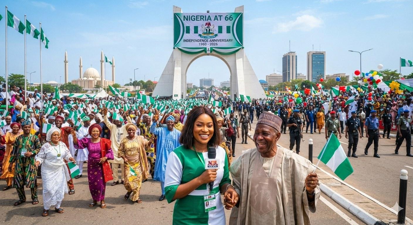 Nigerians  celebrating  66th Anniversary