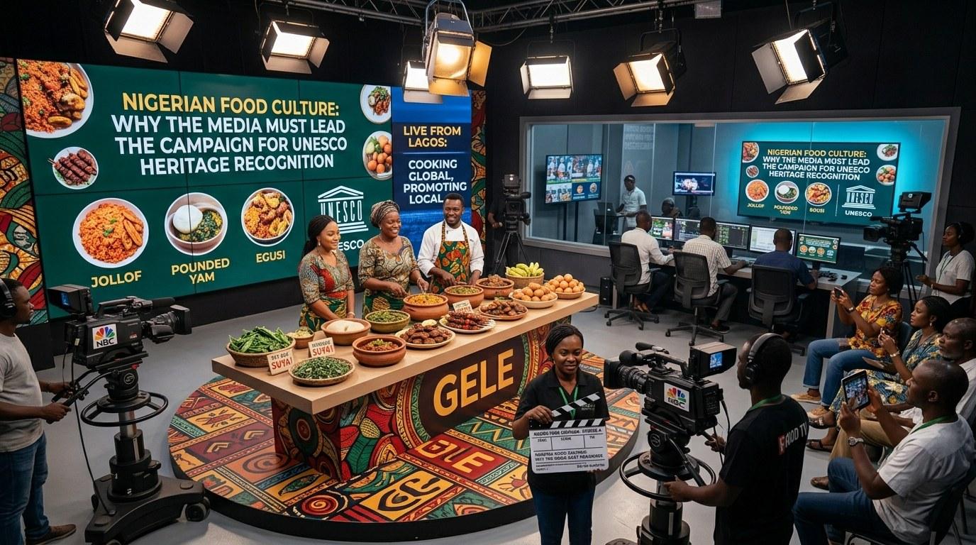 The  media role in promoting Nigerian food culture