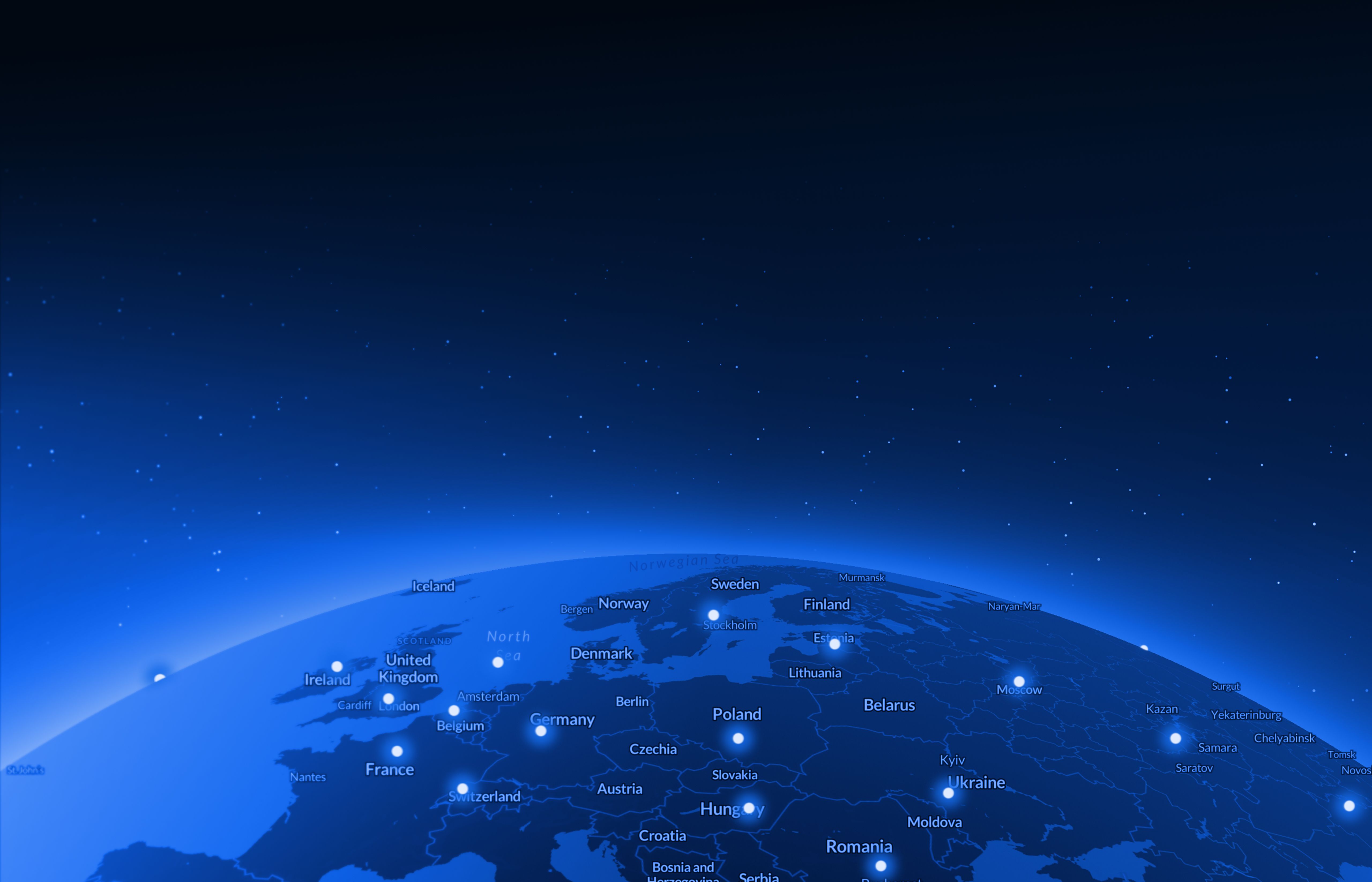 Blue Revolution Map