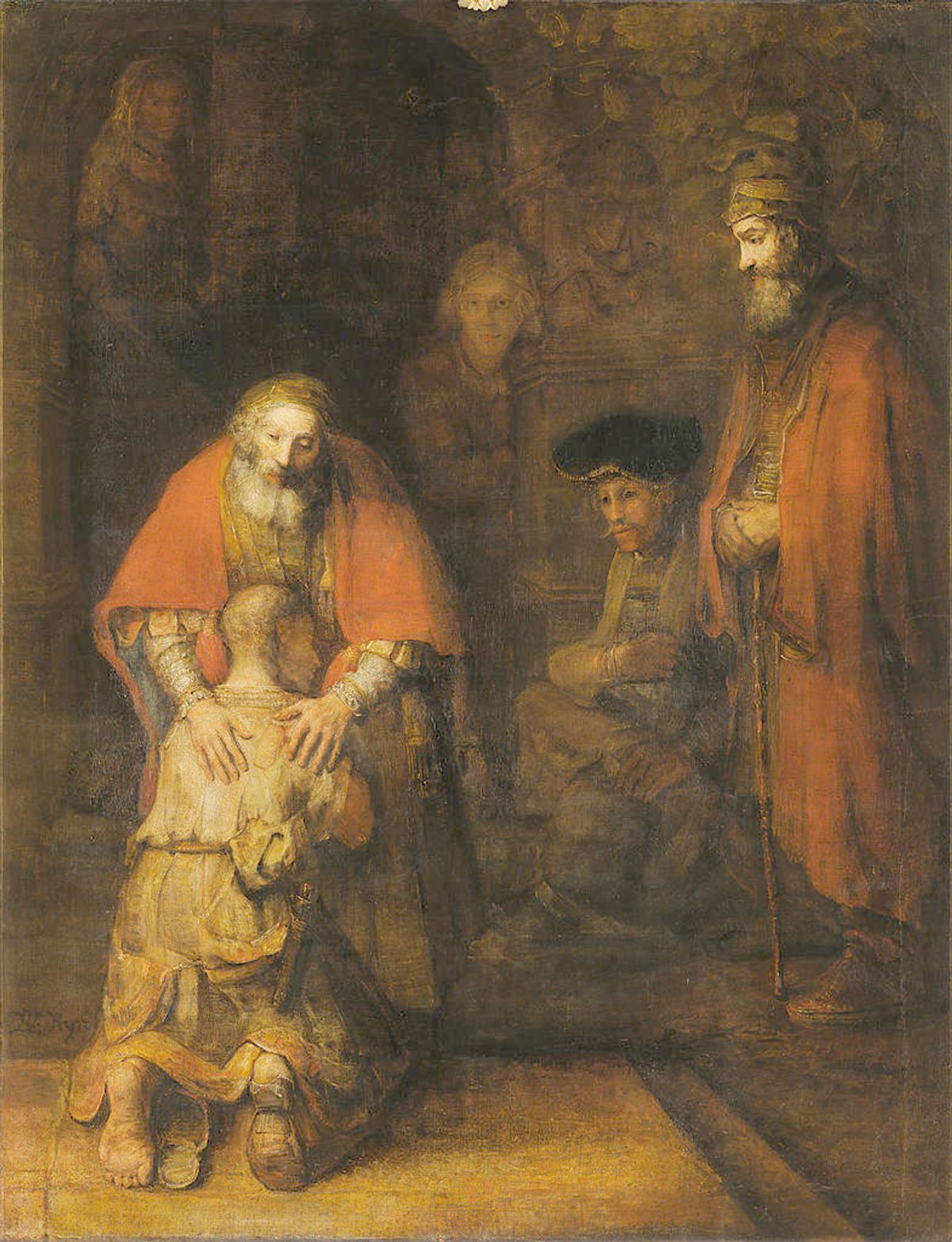 Rembrandt's Prodigal Son painting.