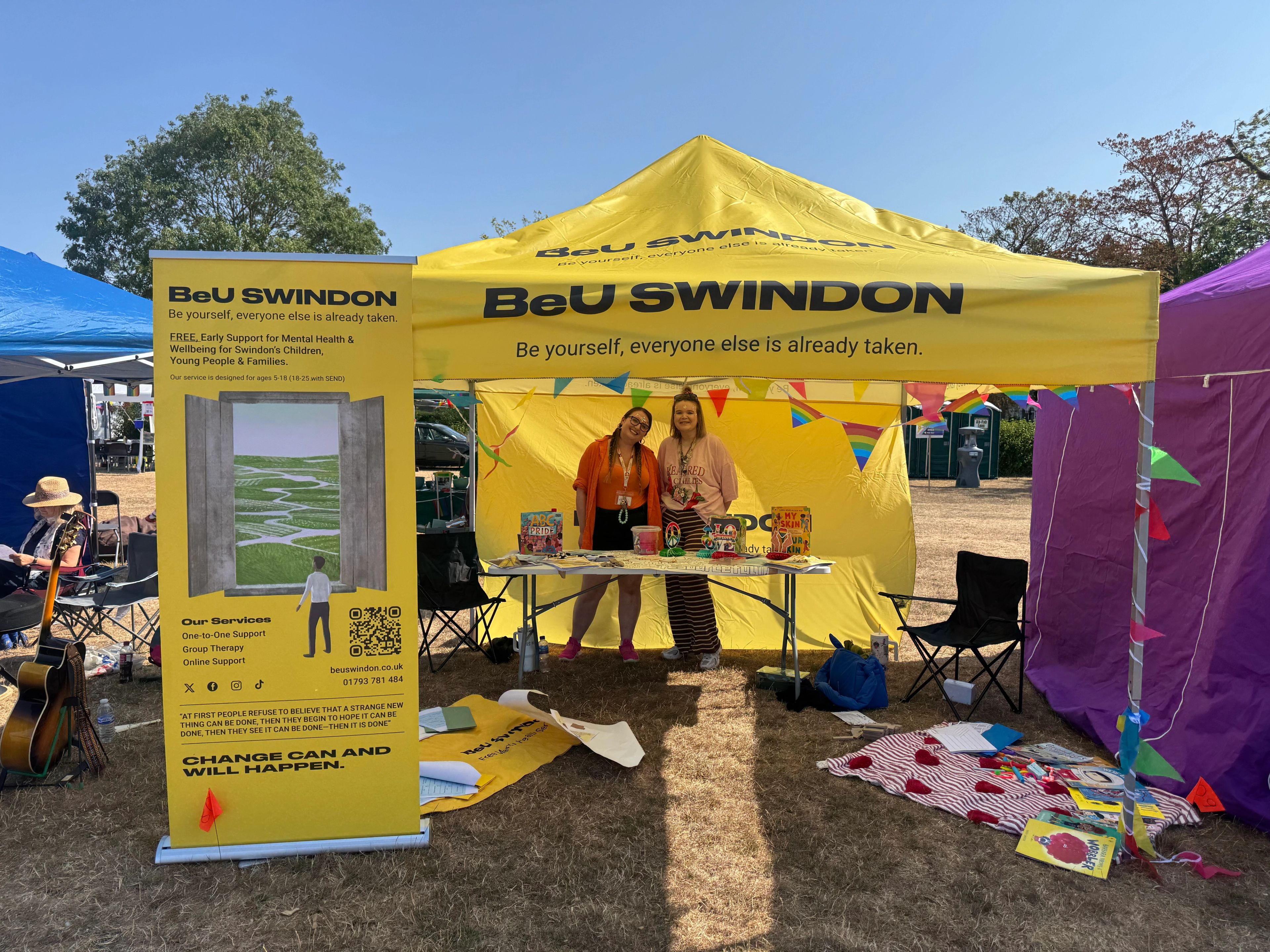 BeU Swindon At Swindon & Wiltshire Pride 2026