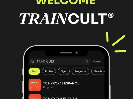 TRAINCULT is now on Hustle Up. JOIN THE CULT