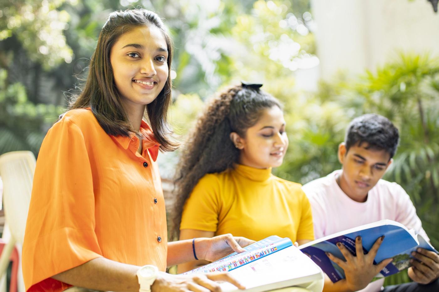 Sri Lankan students studying in London university 