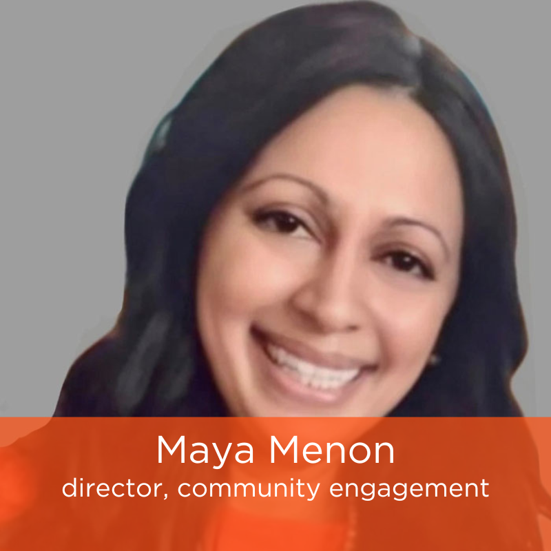 Maya Menon bio
