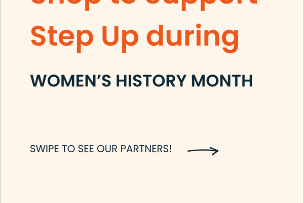 Support Step Up During Women's History Month