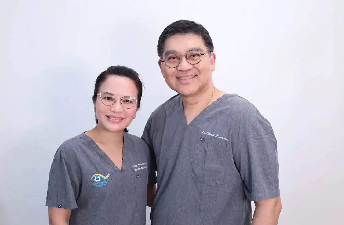At Eye Clinic doctors