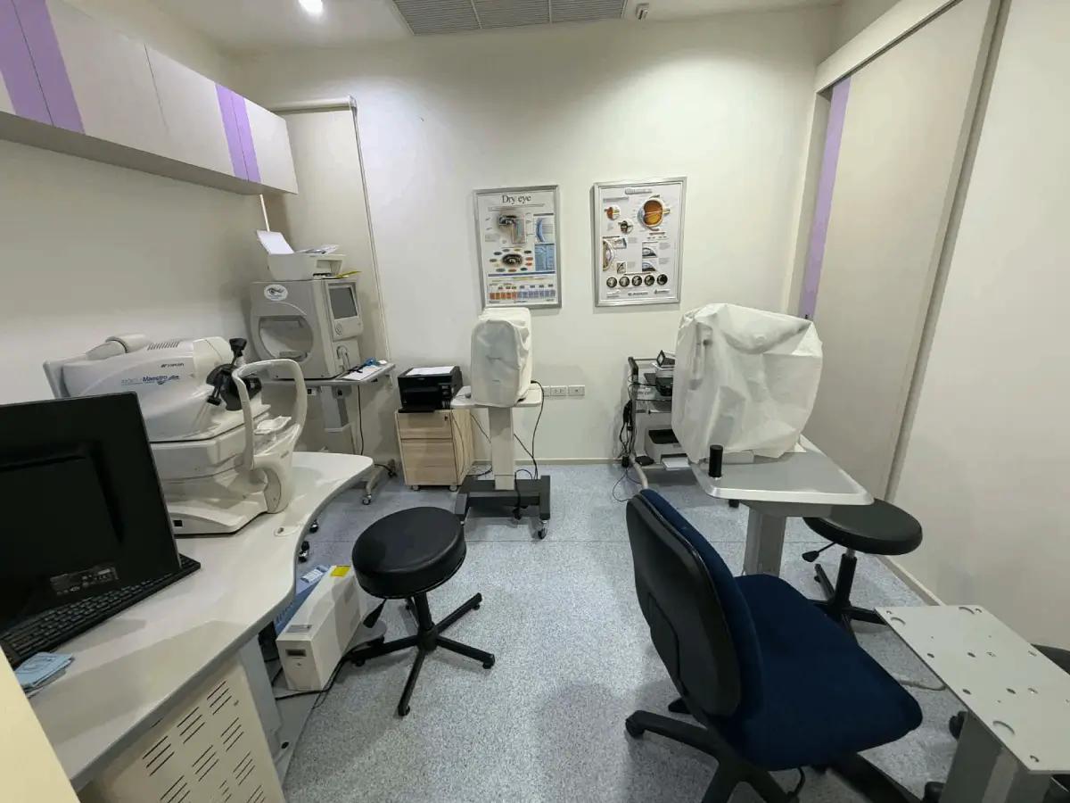At Eye Clinic treatment room
