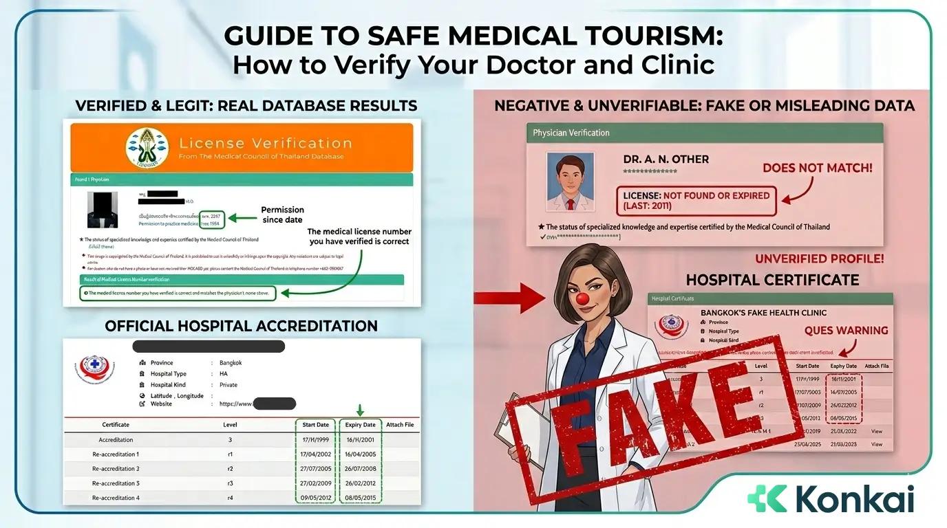 如何避免泰国的医疗旅游灾难：危险信号和安全提示