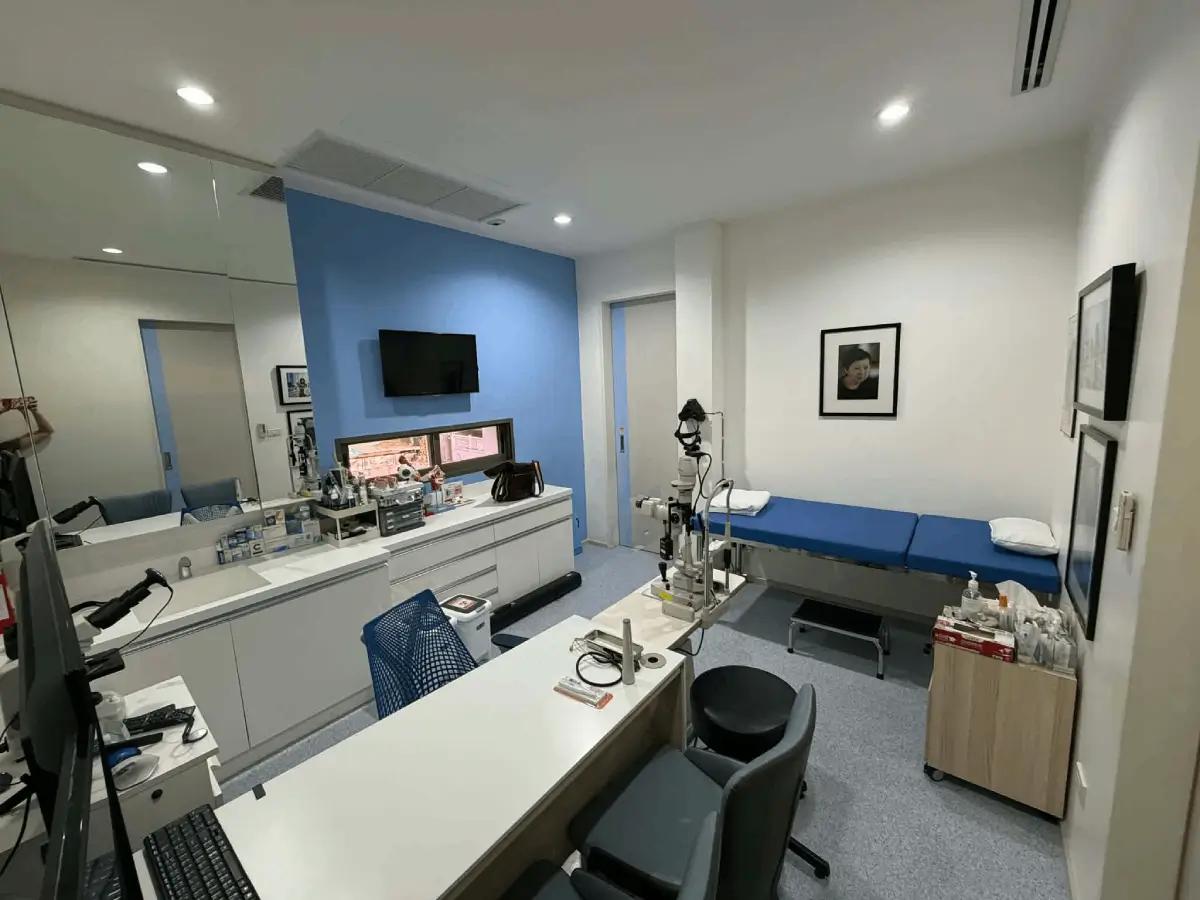 At Eye Clinic treatment room