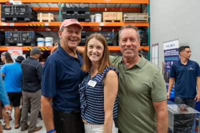 Guests networking at The Triton's Crew, Captains & Connections event at DATUM RMS.