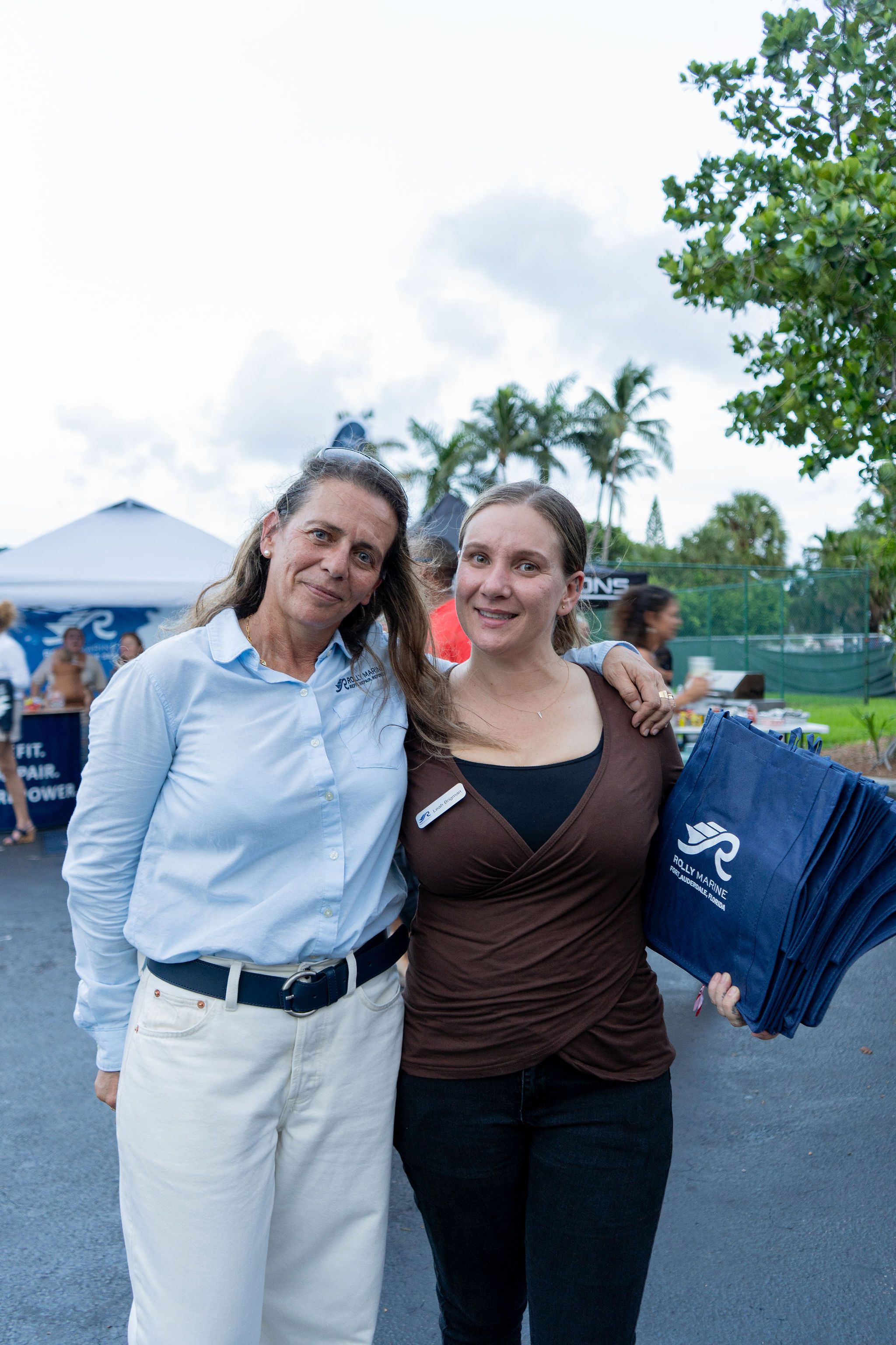 Maritime and industry partners exhibiting at The Triton's Fall Triton Expo at Bahia Mar Yachting Center.