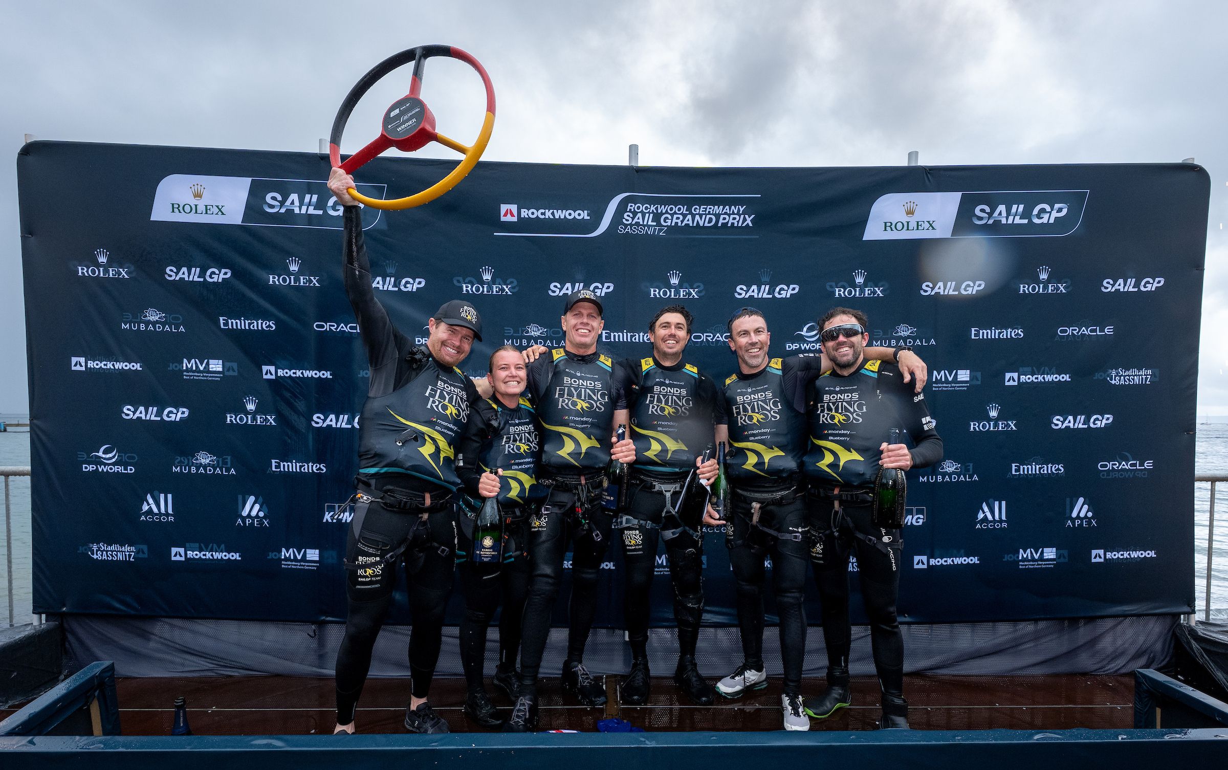 Bonds Flying Roos Take Fifth Win of SailGP Season