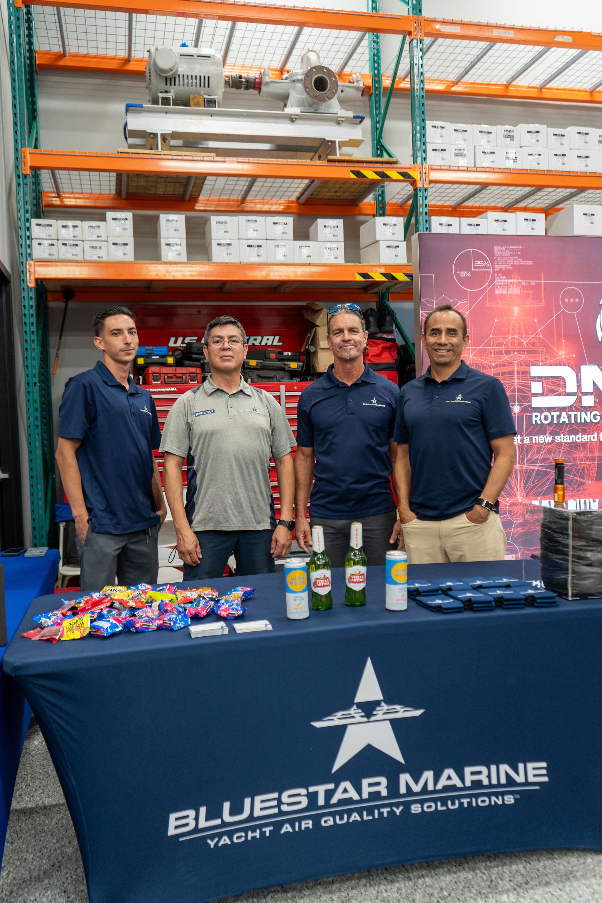 Guests networking at The Triton's Crew, Captains & Connections event at DATUM RMS.