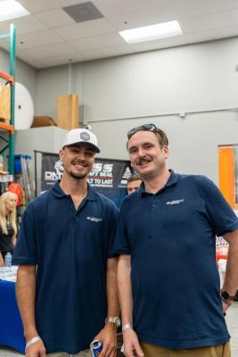 Guests networking at The Triton's Crew, Captains & Connections event at DATUM RMS.