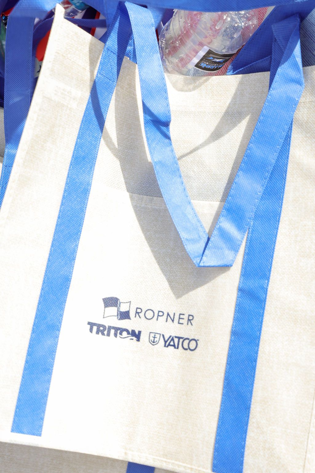 Guests and exhibitors at The Triton's Fall Triton Expo at Bahia Mar Yachting Center.