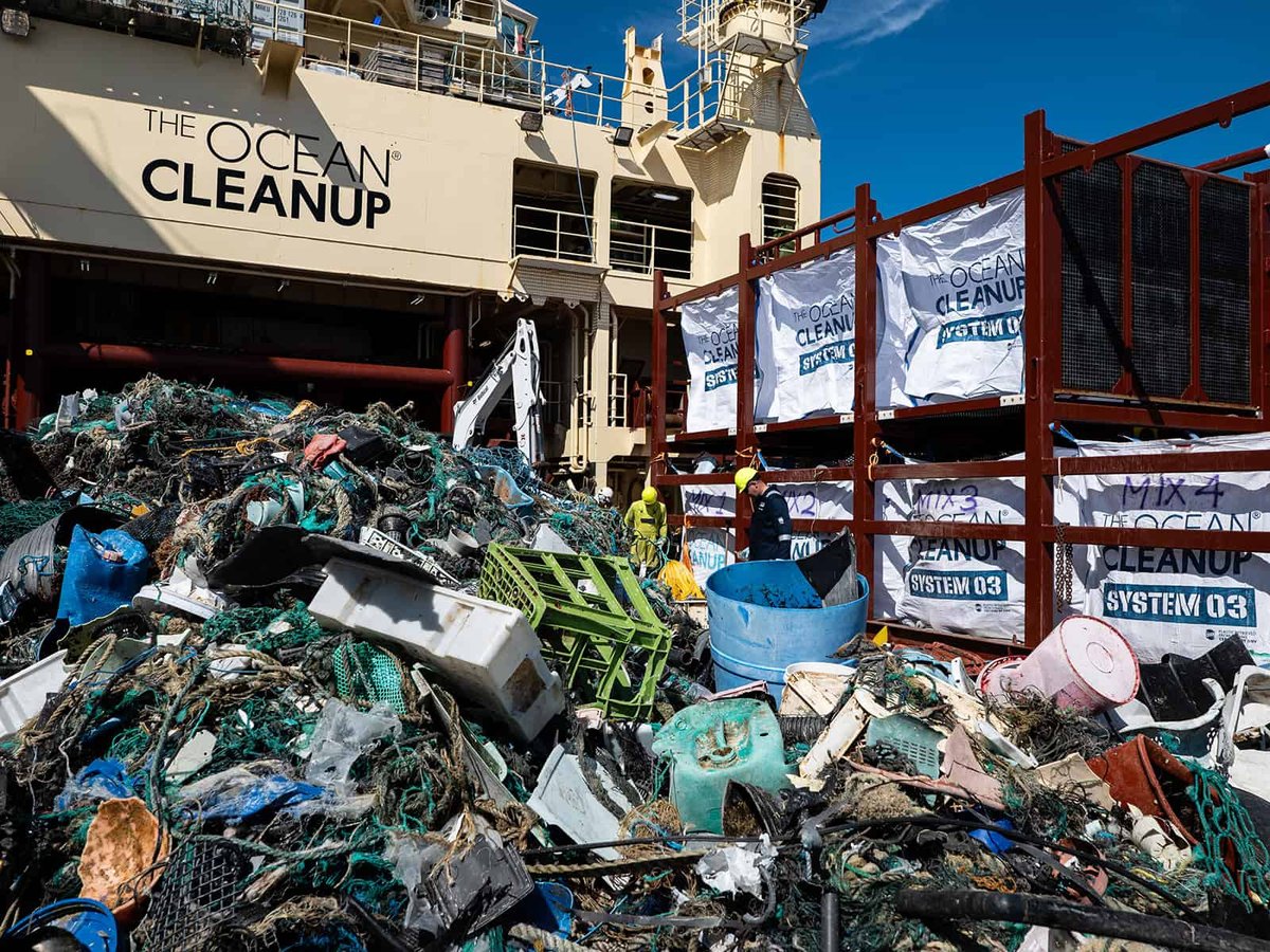 The Ocean Cleanup Completes 100th Extraction