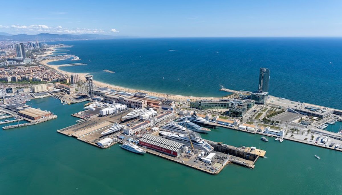 MB92 Barcelona shipyard in Spain