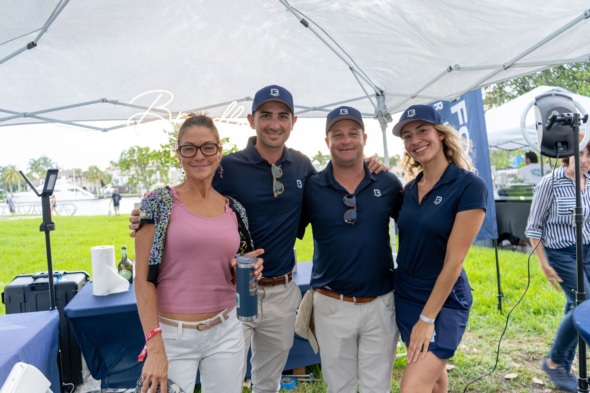 Maritime and industry partners exhibiting at The Triton's Fall Triton Expo at Bahia Mar Yachting Center.
