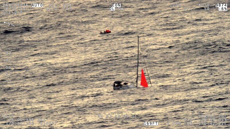Four Sailors Rescued After Yacht Sinks Following Whale Strike