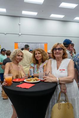 Guests networking at The Triton's Crew, Captains & Connections event at DATUM RMS.
