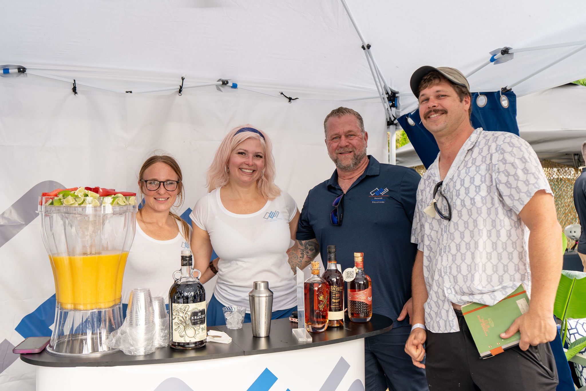 Maritime and industry partners exhibiting at The Triton's Fall Triton Expo at Bahia Mar Yachting Center.