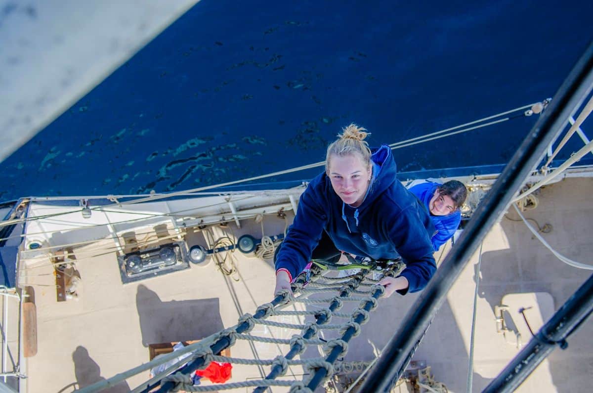 Aboard S/V Gulden Leeuw