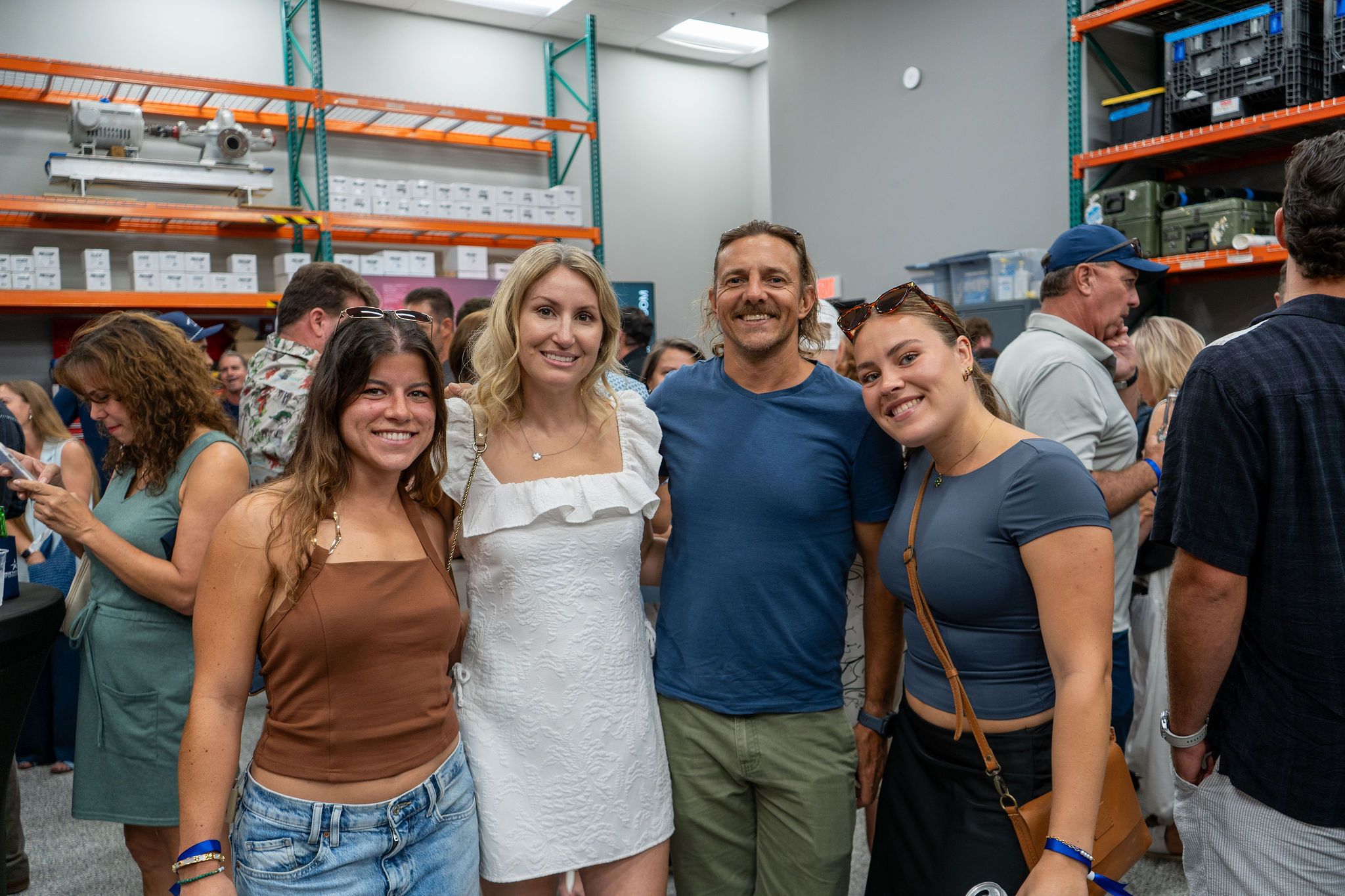 Guests networking at The Triton's Crew, Captains & Connections event at DATUM RMS.