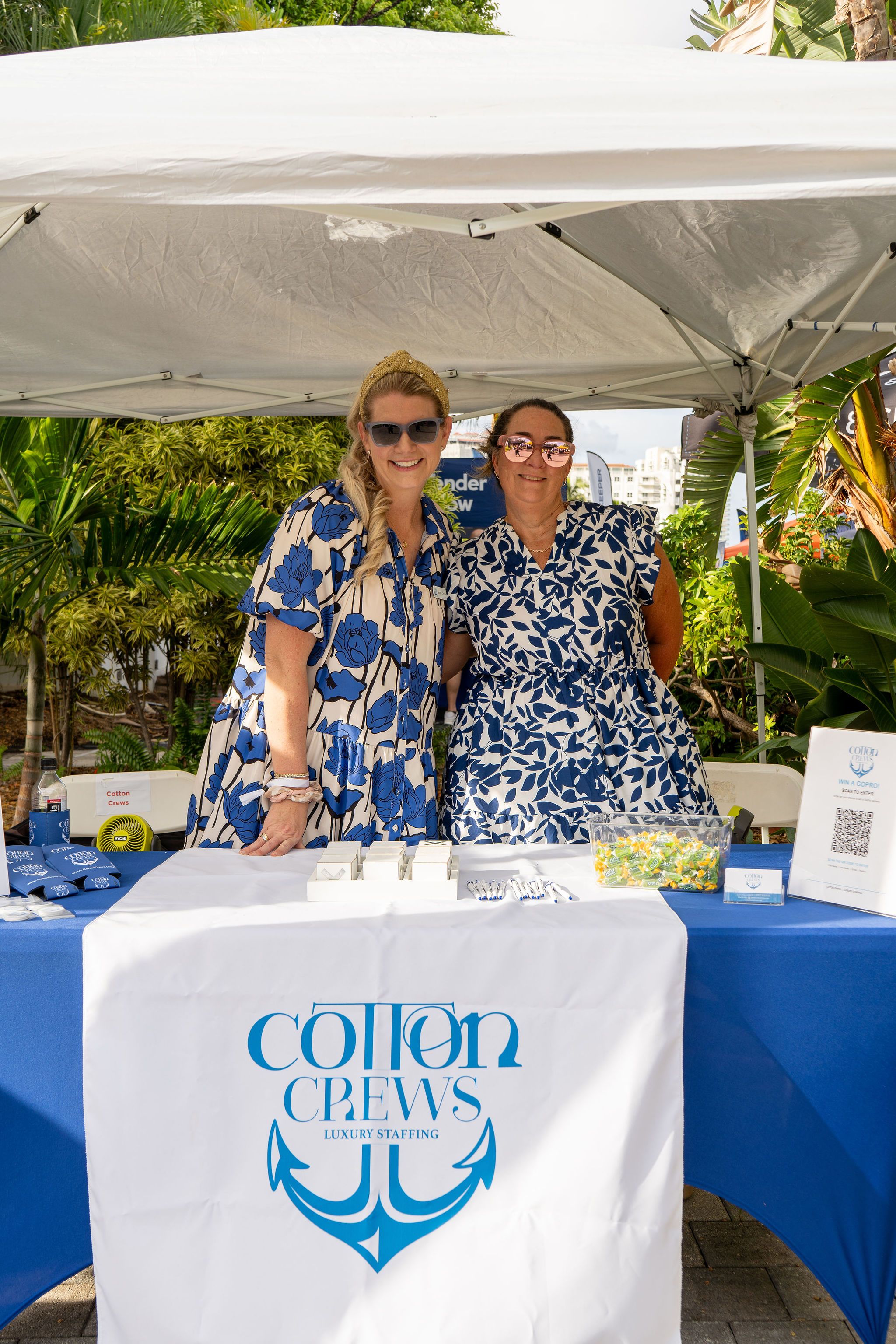 Maritime and industry partners exhibiting at The Triton's Fall Triton Expo at Bahia Mar Yachting Center.