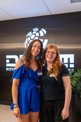 Guests networking at The Triton's Crew, Captains & Connections event at DATUM RMS.