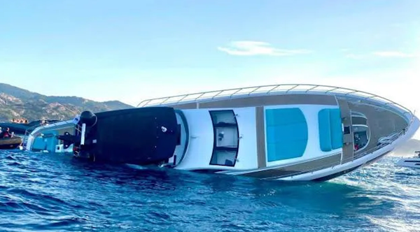Newly Delivered $9.1 Million Yacht Sinks Off Sardinia